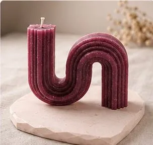 Velvet Curve — A bold shape with a soothing fragrance.